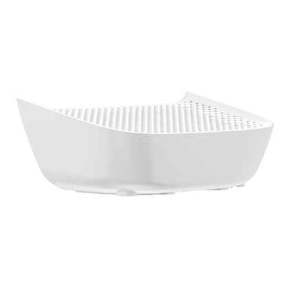 CATLINK Pro-X Selbstreinigendes Katzenklo mit APP-13L Abfallbehälter für große Katzen, 4 Reinigungsmodi, 4-fache Geruchskontrolle (Ozon+UV+Aktivkohle+Deo-Gel), Multi-Katzen-Erkennung (Weiß)