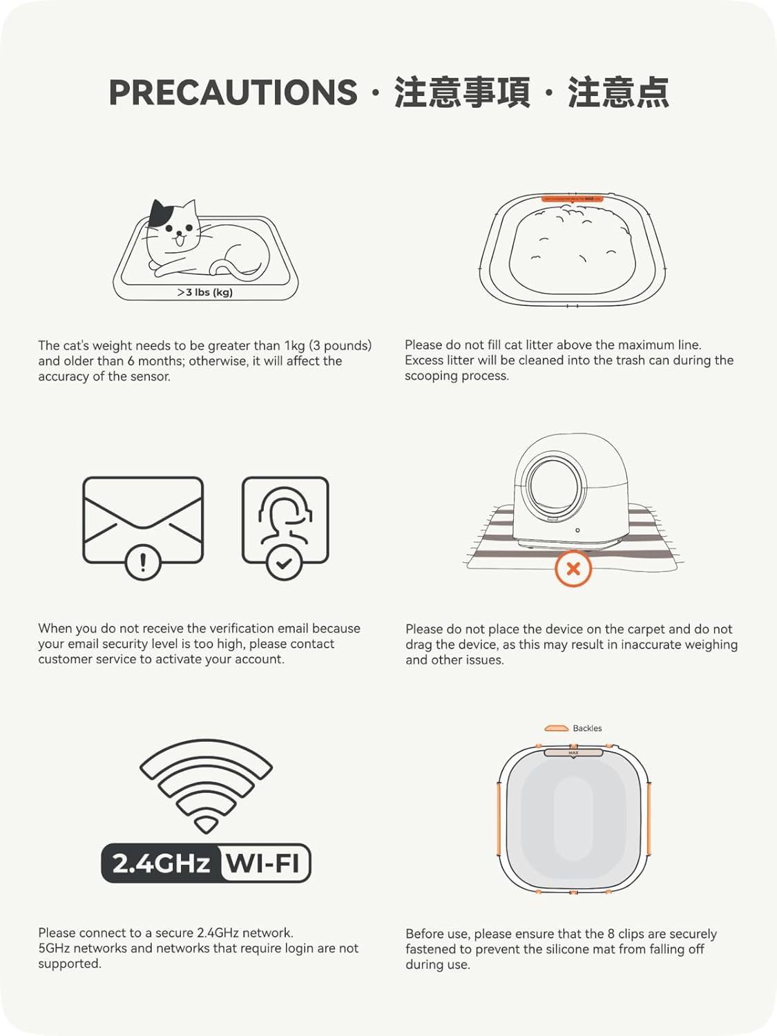 Katzenklo Selbstreinigend Katzentoilette Groß XXL, Automatisches Katzenklo Elektrisches, APP-Steuerung, Selbstreinigendes Katzenklo für 2 Katzen Mehrere Katzen, TY-PRO